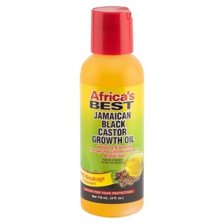 Africa's Best Jamaican Black Castor Growth Oil High in Vitamin E and Minerals