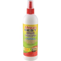 Braid Sheen Spray with African Herbs and Conditioner 355ml