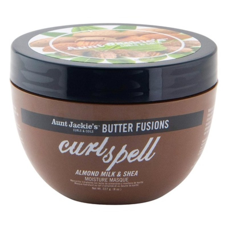 Aunt Jackie's Butter Fusions Curl Spell Almond Milk & Shea Hair Moisture Conditioning Masque 8oz