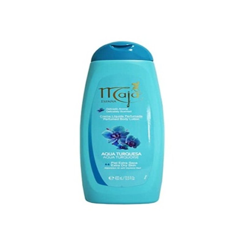 Maja Perfumed Aqua Turqueza Body Lotion Extra Dry Skin 13.5 oz.