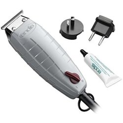 Andis T-Outliner Trimmer High-Speed Narrow-Cut Stainless-Steel T-Blade 220V Magnetic Motor 700g Silver