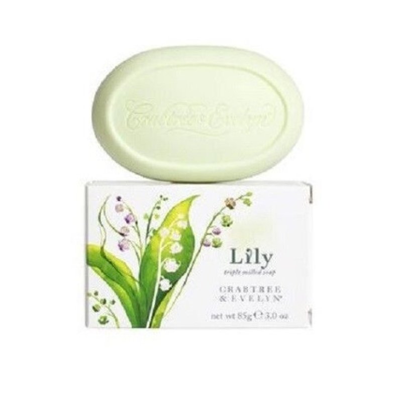 Crabtree Evelyn Lily Triple Milled Single Bar Soap 85g - New in Box