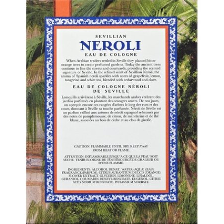 Crabtree & Evelyn Sevillian Neroli Eau de Cologne Hungary Water 3.4 fl oz