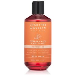 Crabtree & Evelyn Pomegranate & Argan Oil Body Wash 8.5 fl oz