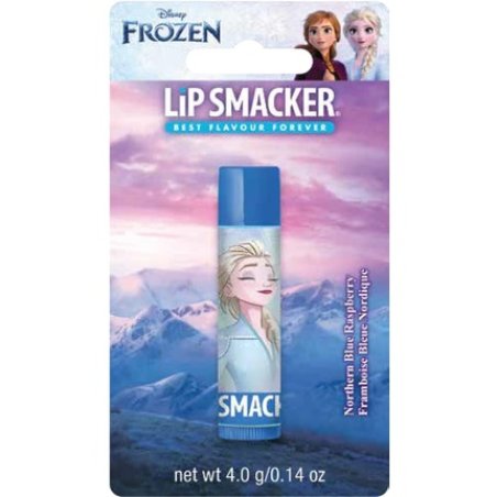 Lip Smacker Disney's Frozen Collection Elsa Inspired Lip Balm for Kids Northern Blue Raspberry Flavour
