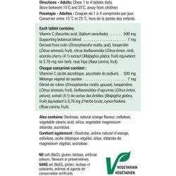 Jamieson Vitamin C Orange 500mg 120 Tablets