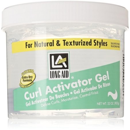 Long Aid Extra Dry Hair Activator Gel 32 Oz