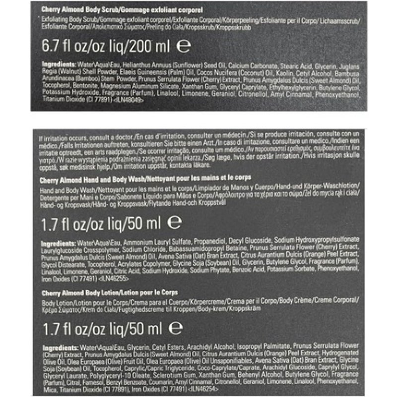 Aveda Cherry Almond Body Trio