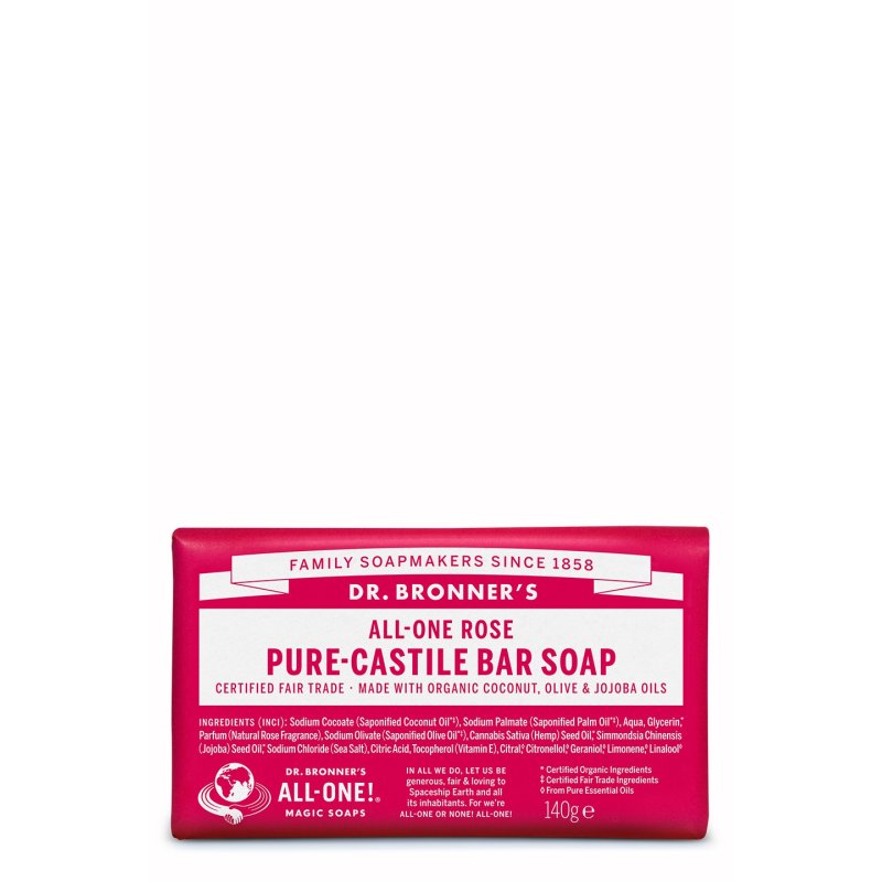 Dr. Bronner's Magic Soap Rose 140g
