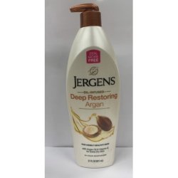 Jergens Deep Restoring Argan Oil and Vitamin E Moisturizer 21 Oz