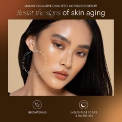 Makari Exclusive Dark Spot Corrector Serum 1.7oz with Organiclarine - Advanced Active Intense Spot Treatment for Dark