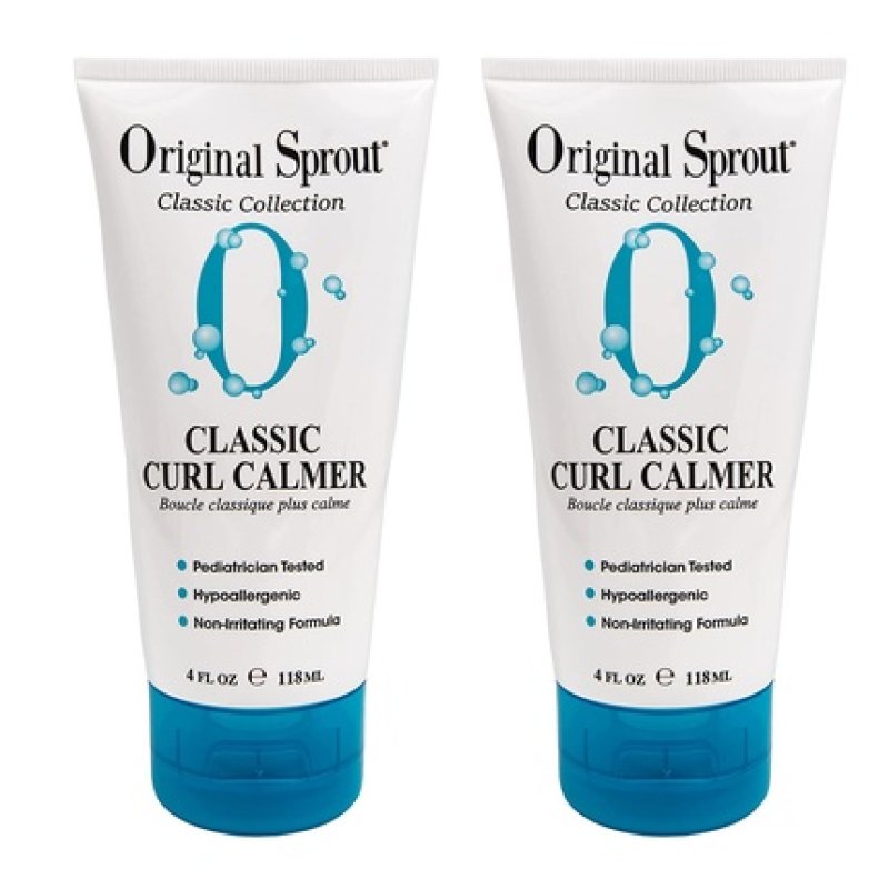 Original Sprout Classic Curl Calmer Safe Hair Care Moisturizer and Strengthener 4oz - Pack of 2