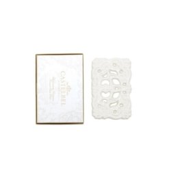 White Porcelain Soap Holder by Castelbel