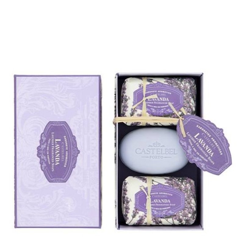Castelbel Lavender Soaps 3x150g