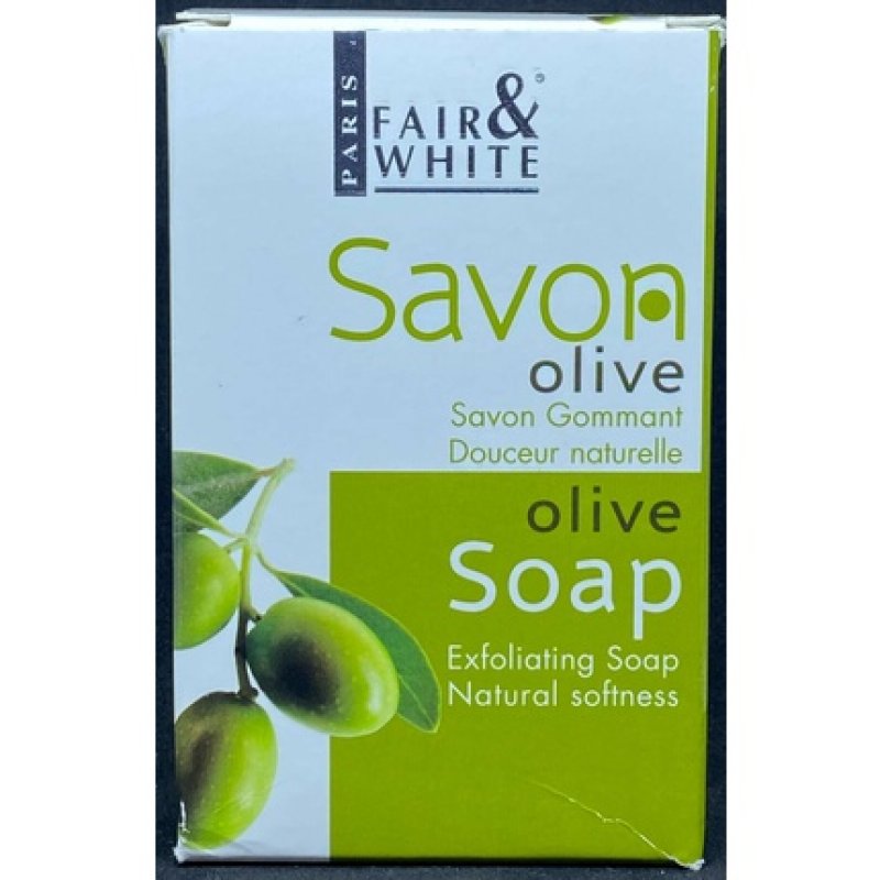 Fair and White Exfoliating Olive Soap 200g