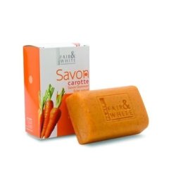 Fair & White Paris Carrot Exfoliating Soap for Natural Radiance 200g