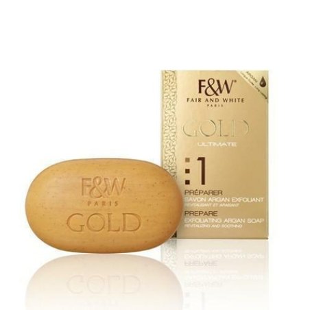 Fair and White Gold 1 Prepare Satin Exfoliating Soap 200g