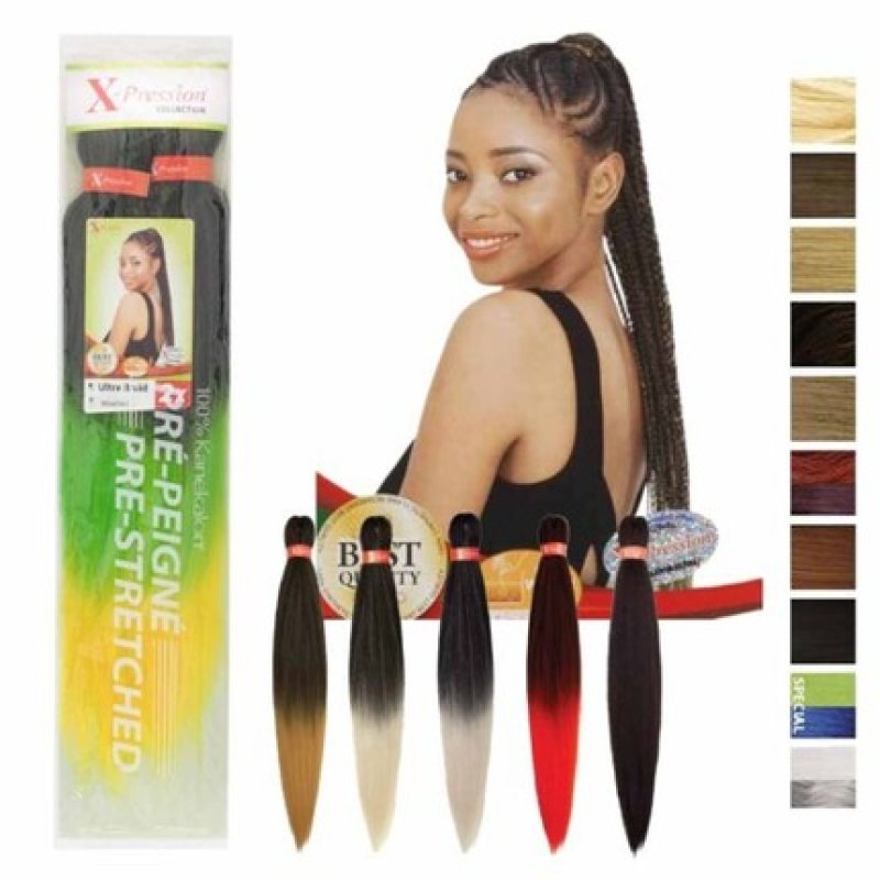 X-Pression Pre-Stretched Braids 46" 116cm