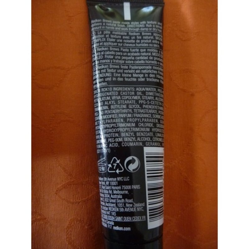 Redken Brews Work Hard Molding Paste 30ml