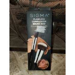 Sigma Beauty Flawless Complexion Brush Duo 2ct 605 - Pack of 2