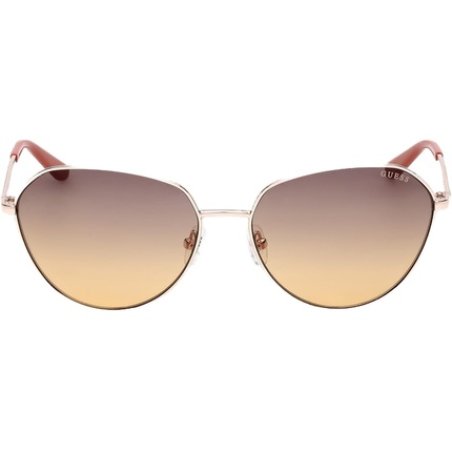 Guess Women GU0014832F60 Sunglasses Shiny Pale Gold 60