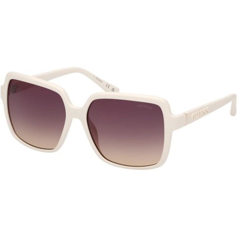 Guess Women's Gub57 Sunglasses Shiny White