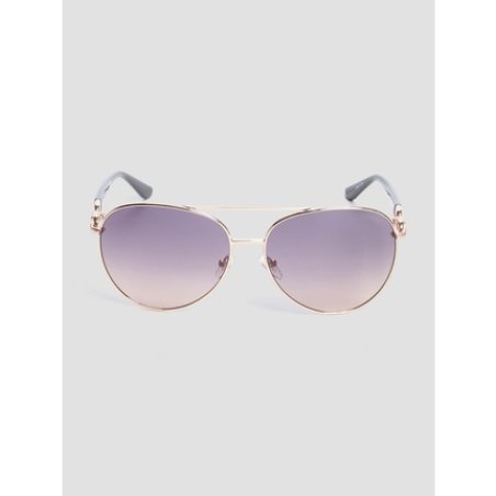 Guess Women's GU0015828B61 Sunglasses Shiny Rose Gold