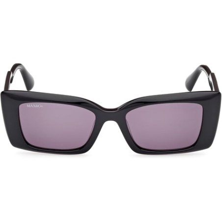 Max & Co Mo0117 01A Shiny Black Women's Sunglasses 52/18/140
