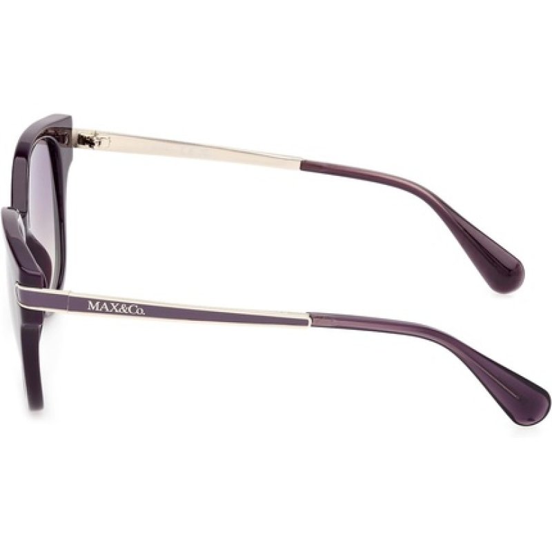 Max & Co Mo0121 Shiny Violet Sunglasses for Women 55/18/140