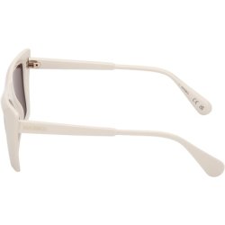Max & Co Mo0122 25e Shiny White Women's Sunglasses 54/17/140