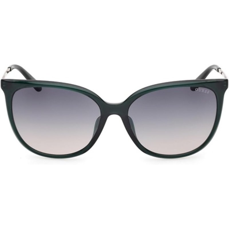 Guess Women GU00150-H96P59 Sunglasses Shiny Dark Green 59mm