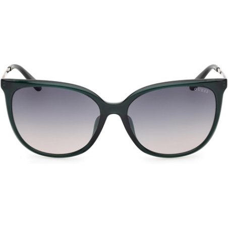 Guess Women GU00150-H96P59 Sunglasses Shiny Dark Green 59mm
