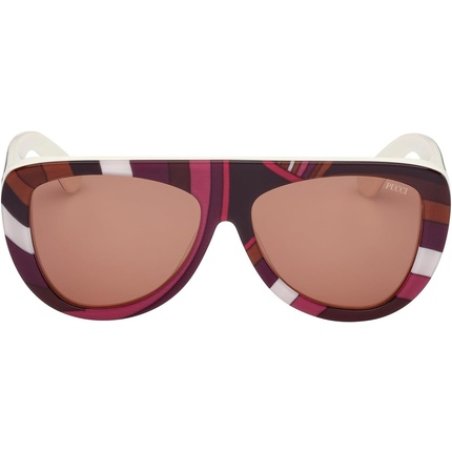 Pucci EP0231 99E White Texture Women's Sunglasses 58/15/140