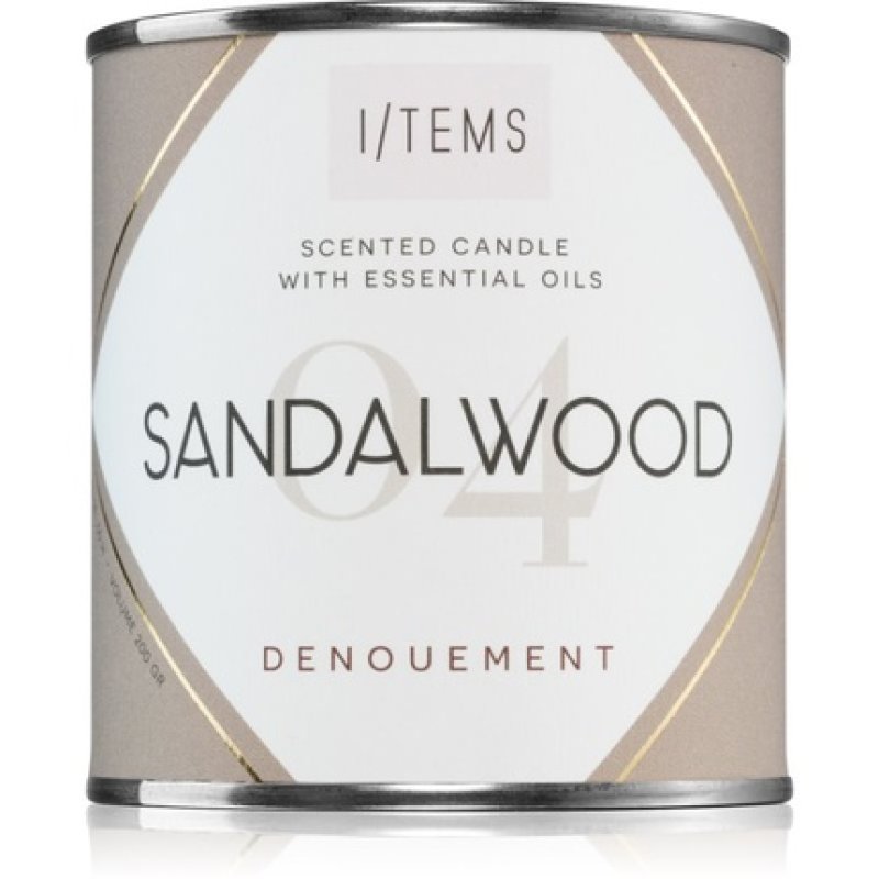 I/TEMS Sandalwood Scented Candle - 200 g