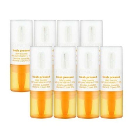 Clinique Fresh Pressed Daily with Pure Vitamin C 10% 8 x 8.5ml - New and Original Packaging