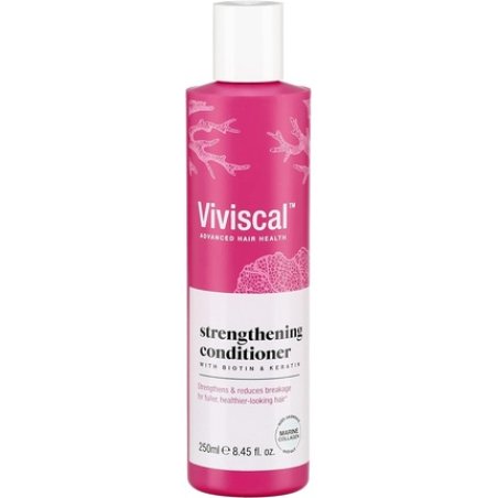 Viviscal Strengthening Conditioner for Naturally Thicker and Fuller Looking Hair with Biotin, Keratin and Marine