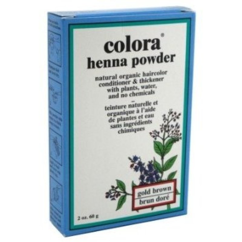 Colora Henna Powder hair colour Brown 60 ml