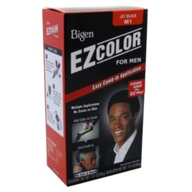 Bigen Ez Hair Color For Men - Jet Black Kit