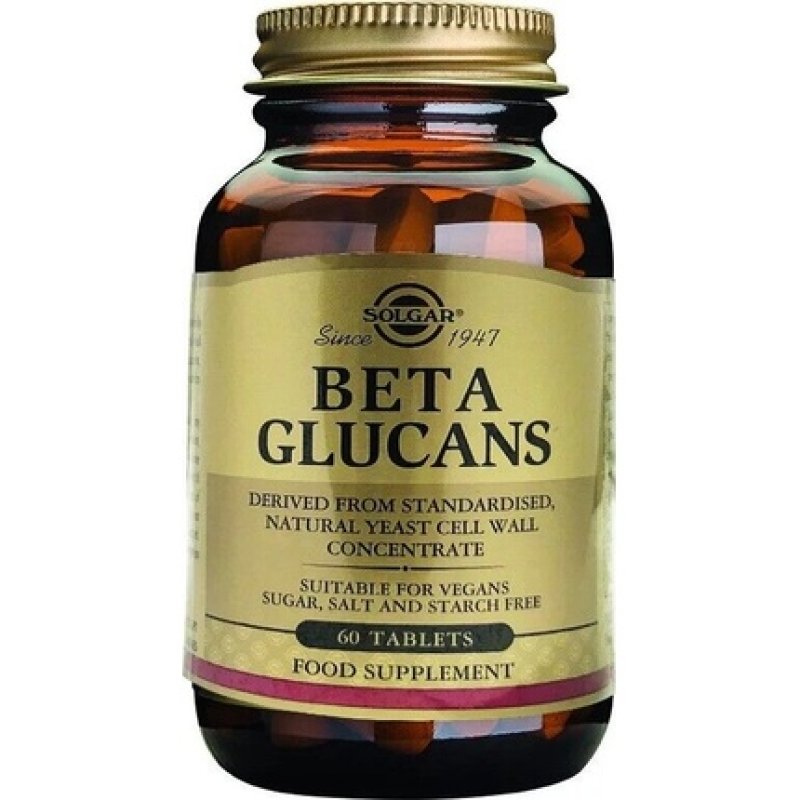 Solgar Beta Glucans 60 Tablets