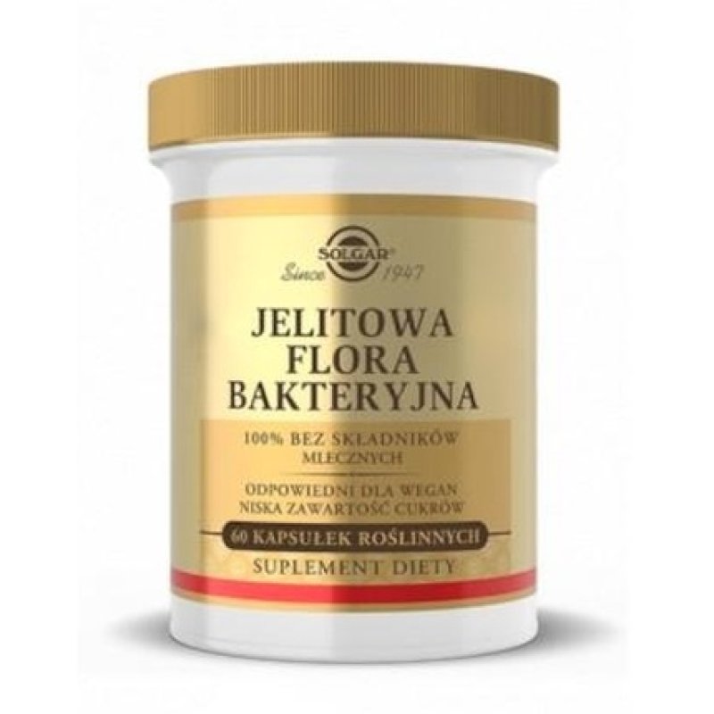 Solgar Intestinal Bacterial Flora - 60 Capsules - Long Term