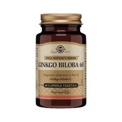 Solgar Ginkgo Biloba Antioxidant Supplement 60 Capsules