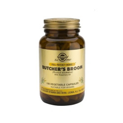Solgar Butcher's Broom 100 Capsules - Herbal Supplement