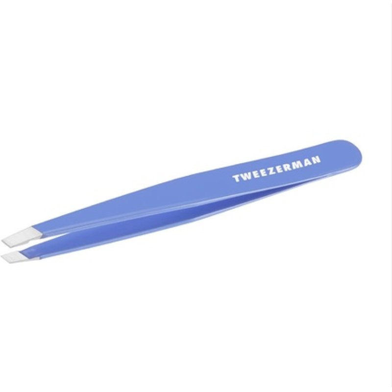 Tweezerman Slant Tweezer Exclusive Professional Tweezers with Hand Filed Tips and Calibrated Tension for Effortless