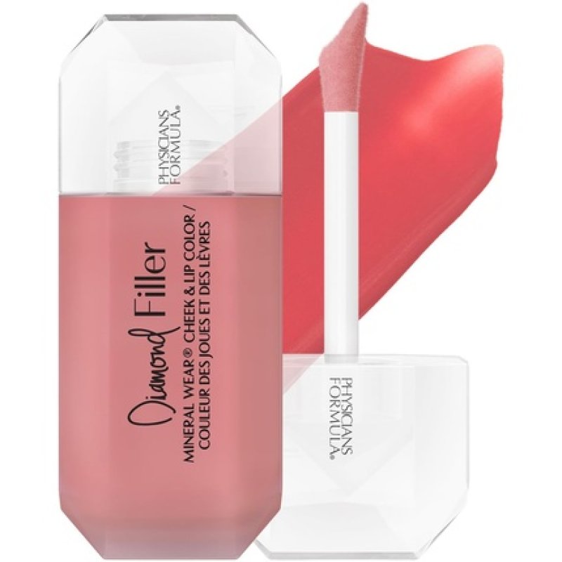 Physicians Formula Mineral Wear Diamond Filler Cheek and Lip Color Lip and Cheek Tint with Serum-to-Cream Multi-Use