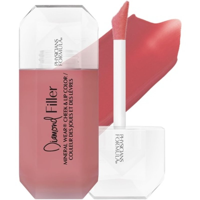 Physicians Formula Mineral Wear Diamond Filler Cheek and Lip Color Lip and Cheek Tint with Serum-to-Cream Multi-Use