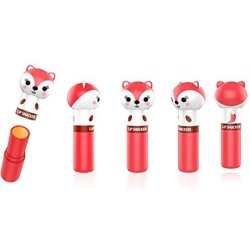 Lip Smacker - Lippy Pals Collection - Fox Lip Balm For Kids - Foxy Apple
