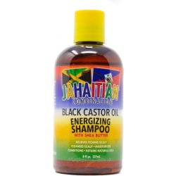 Black Castor Oil Energizing Shampoo 8oz 237ml