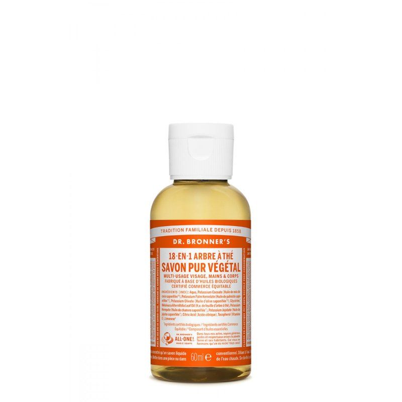 Dr.Bronner's 18-EN-1 60 ml Savon liquide 1 pièce(s)
