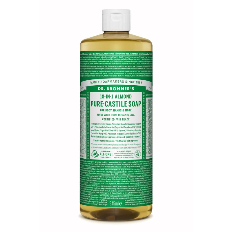 Dr.Bronner's 18-IN-1 945 ml Savon liquide 1 pièce(s)