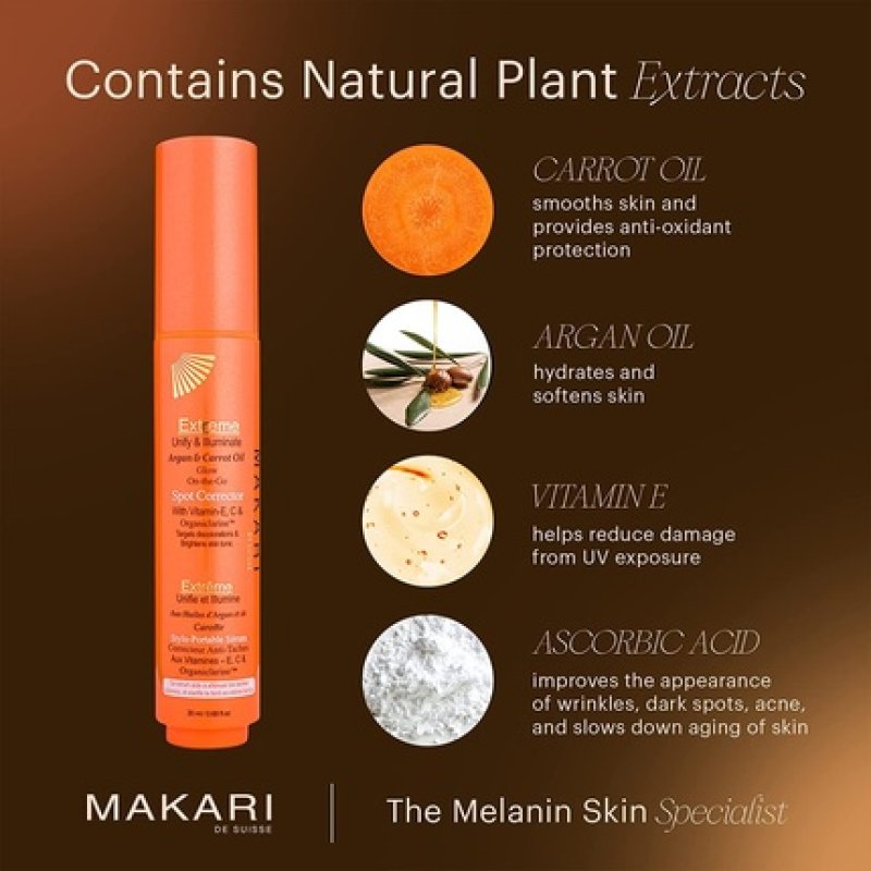 Makari Extreme Argan & Carrot Oil Spot Corrector Pen - Targeted Brightening